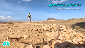 Hiking in La Graciosa, Canary Islands